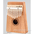 10-tone acacia wooden thumb piano